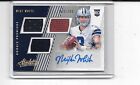 2018 Absolute Mike White Rc Auto Triple Jersey Ball Autograph # 323/399 Cowboys