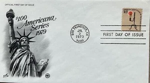 Artcraft PCS 1610 1,00 $ Kerze Americana Serie Freiheitsstatue 1979 - Bild 1 von 1