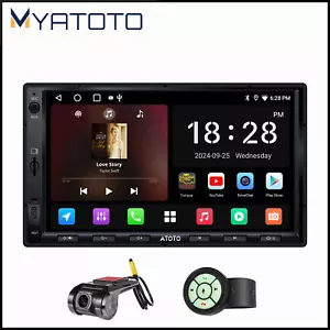 ATOTO A5L 7" 2 DIN ChatGPT AI Car Stereo Android Carplay Multimedia Radio w/ SWC - Picture 1 of 9