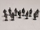 Vintage Lead Roman Gladiator Figures Lot of 11 * VERY NICE! * Unpainted *