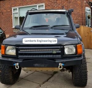 Land Rover Discovery 1 & 2 52'' Curved Led Mounts Stainless Light Bar Brackets