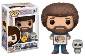 G8 Funko Pop TV BOB ROSS & Hoot Joy of Painting Chase Vinyl Figure 561 - Picture 1 of 1