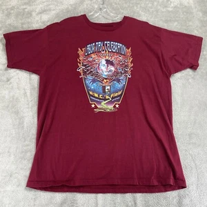 VTG Labor Day 1999 T-shirt Sz XL Harrisburg Oregon Psychedelic Artsy - Picture 1 of 7