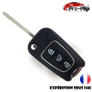 CLE PLIP HYUNDAI IX30 IX35 I30 I10 I20 COQUE Bouton HOLD Nouveau modèle argenté - Bild 1 von 1