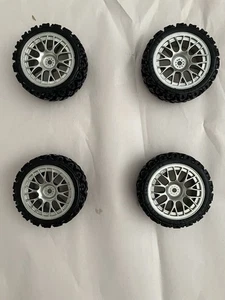 Ruedas y neumáticos para buggy 1/16 - 1/12 - Juego de 4 - Imagen 1 de 3