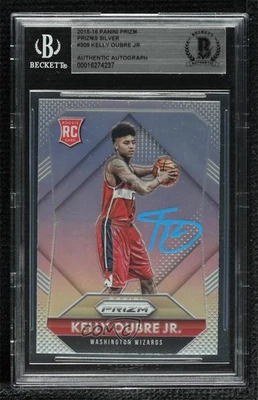 BAS 2015 Panini Prizm Rookies Silver Kelly Oubre Jr #309 BGS Authentic Rookie RC - Image 1 of 2