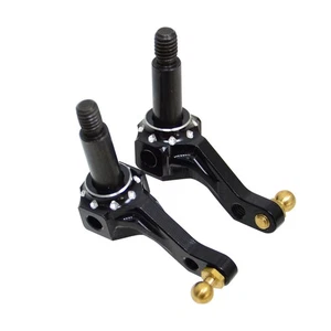Alu Uprights Front L&R Steering Knuckle Arm for Tamiya 1/10 Hornet Grasshopper - Picture 1 of 5