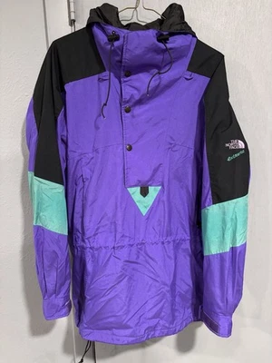 Bela Jaqueta de Esqui Masculina Vintage The North Face Extreme Pequena Anos 80 North Face com Capuz - Imagem 1 de 4