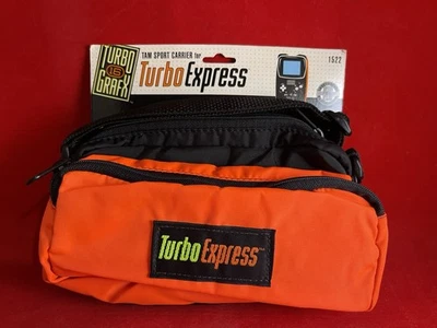 Official Turbo Express Carrying Bag Pouch Travel Case⭐️1990 New Old Stock😱🔥 - Image 1 of 4