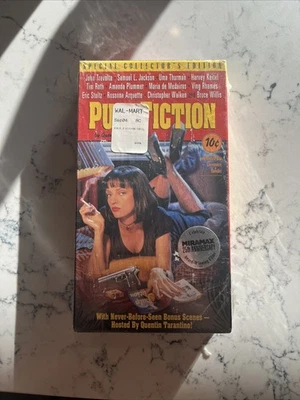 Pulp Fiction (VHS, 1996, Special Collectors Edition) New Sealed - Image 1 of 4