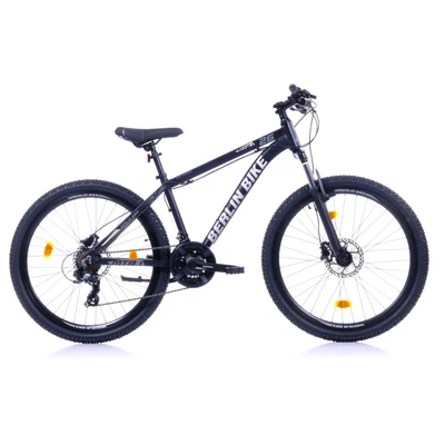 BERLIN BIKE Mountainbike MTB1: 26 Zoll und 38 cm Rahmenhöhe, Schwarz-Silber - Bild 1 von 4