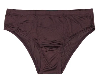 Ropa interior de bikini de seda Intimo para mujer (Merlot, 1X) Foto 1 de 4