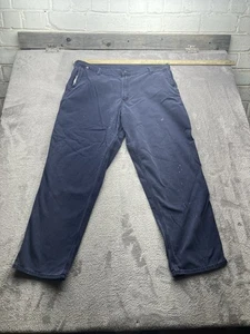 Carhartt FR Pants Mens 42x34 Blue Fire Flame Resistant Utility Safety Uniform - Picture 1 of 14
