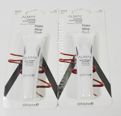 2 Almay Smart Shade Skintone Matching Concealer #060 MAKE MINE DARK - Image 1 of 2