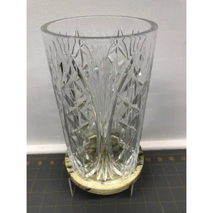 Elegante Candelabro Waterford Cristal Huracán Connemara Base Mármol NUEVO EN CAJA - Imagen 1 de 8