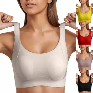 Seamless Everyday Bras For Women No Underwire Bralettes Push Up Wireless - Picture 1 of 33
