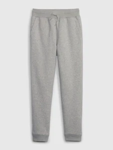 NEW $50 GAP Kids Heather Gray Sherpa-Lined Joggers Sweatpants Size XS (4-5 YRS) - Picture 1 of 1
