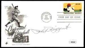 Phil Rizzuto Signed 1st Day FDC JSA w/COA '69 Cachet MLB #10 NY Yankees HOF '94! - Picture 1 of 3