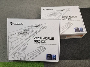 Gigabyte Z890 Aorus Pro Ice (white) lntel LGA 1851 motherboard PCIe5/DDR5 - Bild 1 von 5