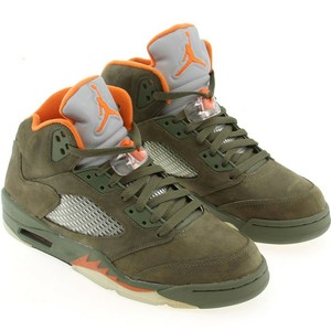 olive jordan 5s