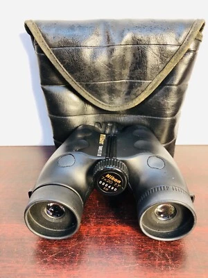 Nikon TRAVELITE III Binoculars 7x20 7.1° Black W/ Case Compact Size Lightweight - Image 1 of 4
