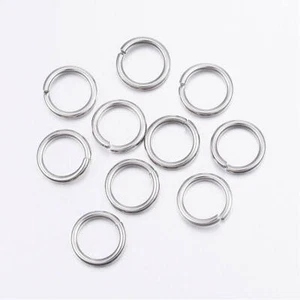 25 Stainless Steel Jump Rings 13mm - 2mm Thick  - SS039 - Picture 1 of 2