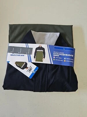 Pullover Skechers para hombre con cremallera 1/4 nuevo con etiquetas. AM Foto 1 de 3
