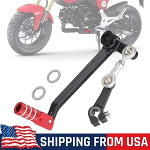 Palanca de cambios CNC para mini bicicleta Honda MSX125 GROM125 2013-2022 roja - Imagen 1 de 12