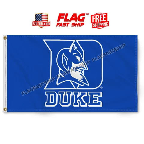 Duke University Blue Devils 3X5 Ft Banner NCAA Football FREE Shipping Cover