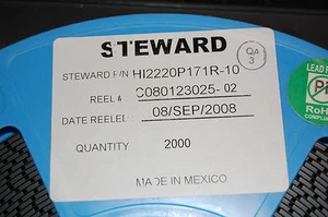 HI2220P171R-10 STEWARD FERRITE - LOT OF 50 - Picture 1 of 2
