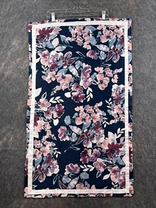 Vtg Liz Claiborn King Pillow Shams Floral Watercolor Bold Transitional Modern - Picture 1 of 13