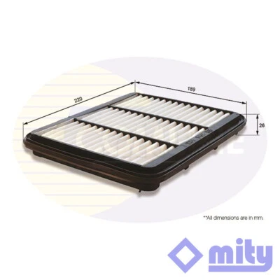 Se adapta a Chevrolet Matiz 2005- 0,8 1,0 filtro de aire Mity 96591485 Foto 1 de 2