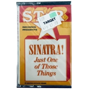Star Frank Sinatra! Just One Of Those Things 1983 Cassette New In Plastic Sealed - Picture 1 of 6