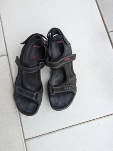 Ecco Damen Sandalen schwarz EUR 39, sehr gut erhalten - Bild 1 von 4