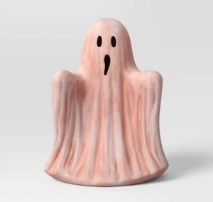 Target Hyde & EEK 9" Terracotta Ghost Boo Halloween Figurine 2024 - Picture 1 of 6