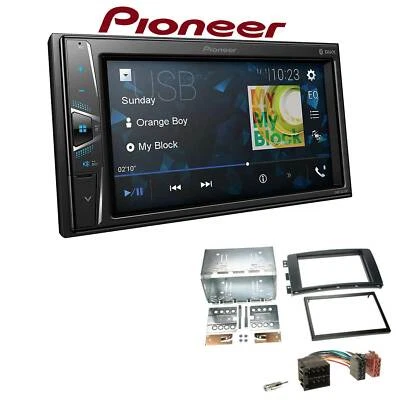 Pioneer Autoradio Bluetooth Touchscreen USB für Smart ForTwo 2007-2010 schwarz - Bild 1 von 4