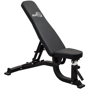 FID Bench Flat Incline Decline Fully Adjustable Utility Large Gym Weight Lifting - Picture 1 of 9