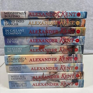 Book Lot Of 9 RICHARD BOLITHO NOVELS Alexander Kent Paperback 1998-1999 Book 1-9 - Bild 1 von 11