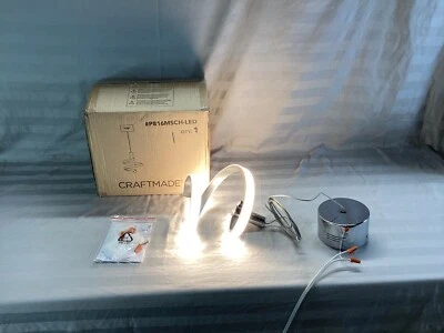 Iluminación artesanal P816MSCH-LED LED mini luz colgante espiral hélice Foto 1 de 4