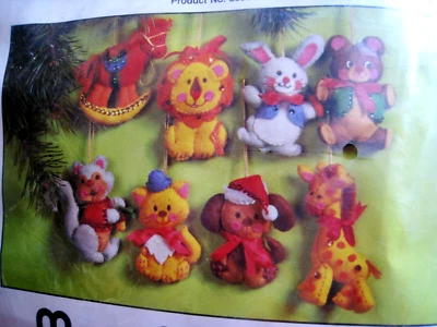 Bucilla Navidad Fieltro Apliques Adorno Artesanal Kit, FELIZ COLECCIÓN, 28900,Móvil Foto 1 de 4