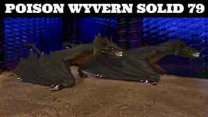 🔥ARK Survival Ascended PvE PC/XBOX/PS5 Poison Wyvern Solid Actual Black 79 - Imagen 1 de 10