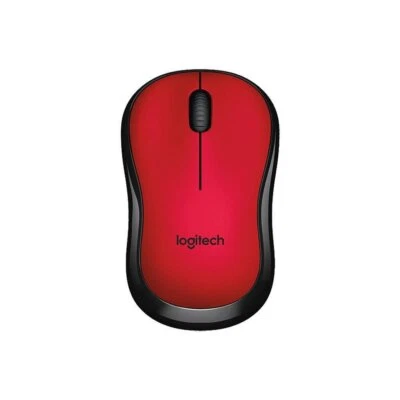Logitech M220 Red wireless 1000 DPI Gaming Mouse - Image 1 of 4