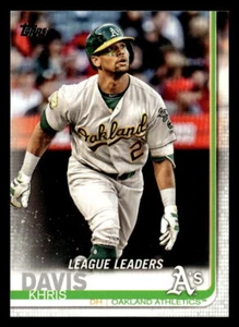 2019 Topps #189 Khris Davis - Picture 1 of 2