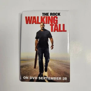 Walking Tall Movie The Rock Dwayne Johnson Advertising Vintage Pinback Pin Vest - Picture 1 of 4