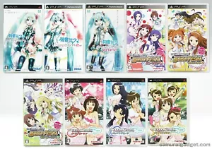 Hatsune Miku Project Diva & The Idolmaster PSP [From Japan] PlayStation Portable - Picture 1 of 24