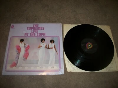 THE SUPREMES LIVE AT THE COPA  LP SPC-3541 - NM VINYL IN SHRINK Foto 1 de 2