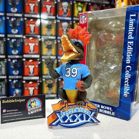 GATOR Super Bowl XXXIX Jacksonville Jaguars Florida NFL Exclusive Bobblehead Cover