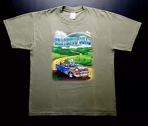 Grateful Dead Shirt T Shirt Truckin' Up To Buffalo 7/4/89 1989 Biffle 2005 GDP L - Picture 1 of 12