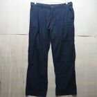 Ub Tech Mens Cargo Pants Size 38X30 Outdoor Classic Nylon Spandex Hiking Blue