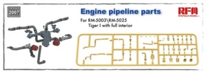 RYEFIELD MODEL RFM RM-2007 1/35 Engine Pipeline Parts For Tiger I w/Interior - Picture 1 of 2
